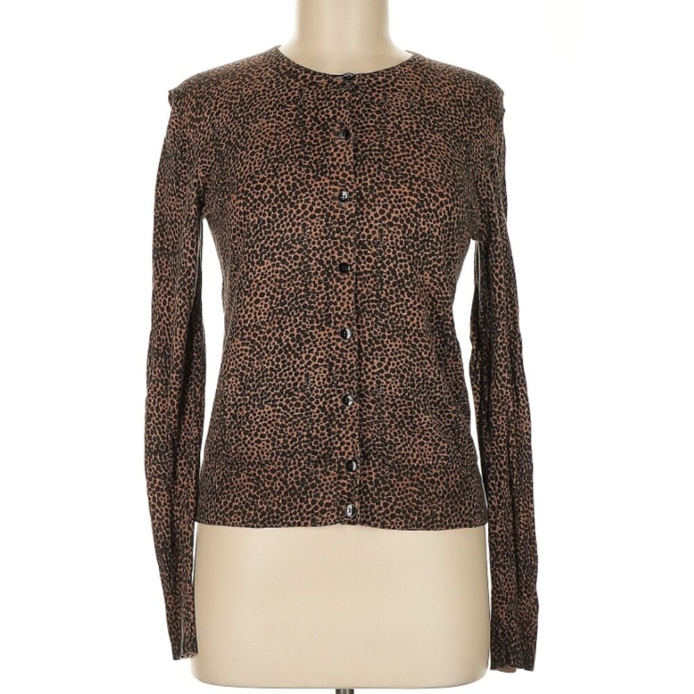Leopard Print Cardigan